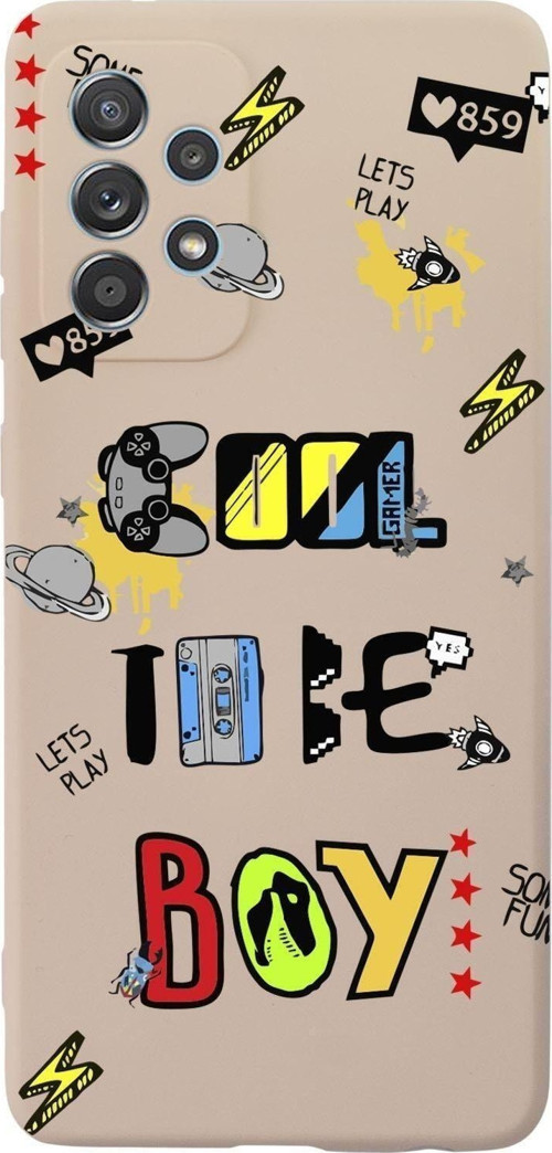 Samsung A52 Cool It Be Boy Premium Silikonlu Telefon Kılıfı