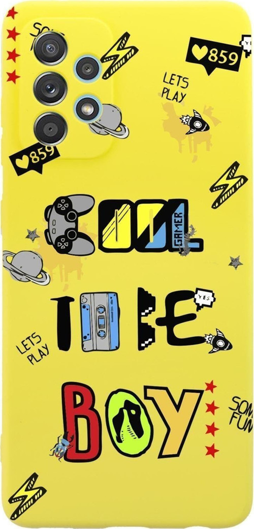 Samsung A52 Cool It Be Boy Premium Silikonlu Telefon Kılıfı