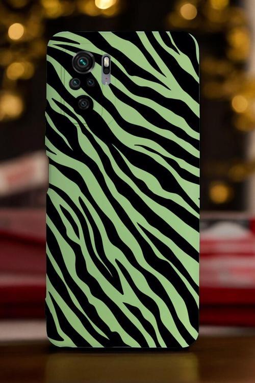 Xiaomi Redmi Note 10/10S Uyumlu Zebra Pattern Premium Silikonlu Lansman Telefon Kılıfı