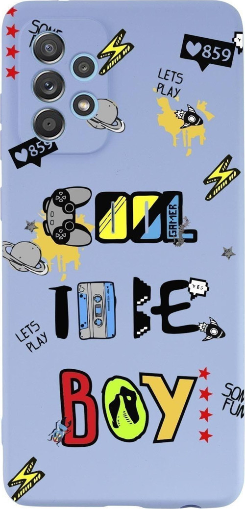 Samsung A52 Cool It Be Boy Premium Silikonlu Telefon Kılıfı