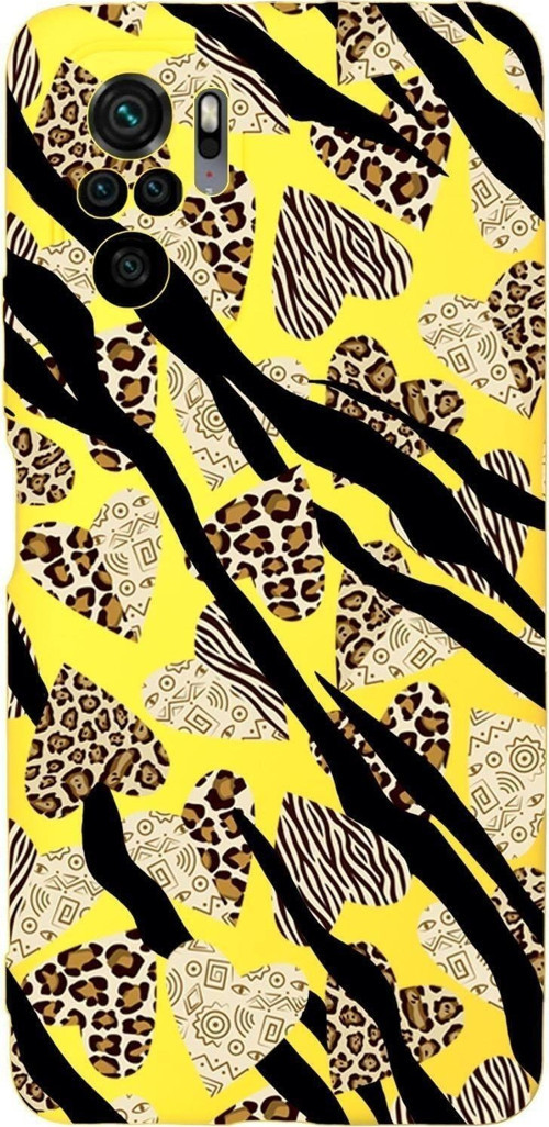 Xiaomi Redmi Note 10 Uyumlu Love Animal Pattern Desenli Premium Silikonlu Lansman Telefon Kılıfı