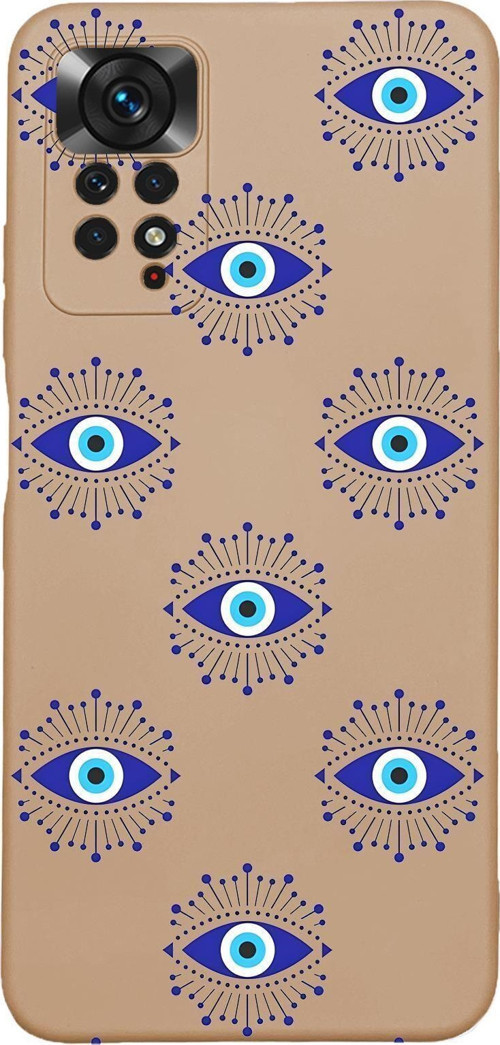 Xiaomi Redmi Note 11 Pro Uyumlu Mystic Aura Desenli Premium Silikonlu Lansman Telefon Kılıfı