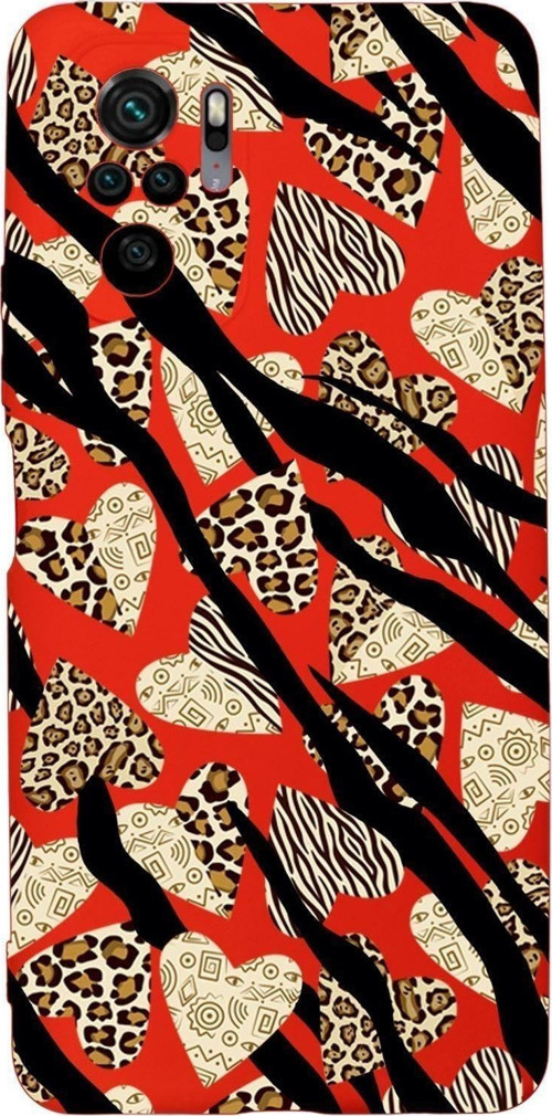 Xiaomi Redmi Note 10 Uyumlu Love Animal Pattern Desenli Premium Silikonlu Lansman Telefon Kılıfı