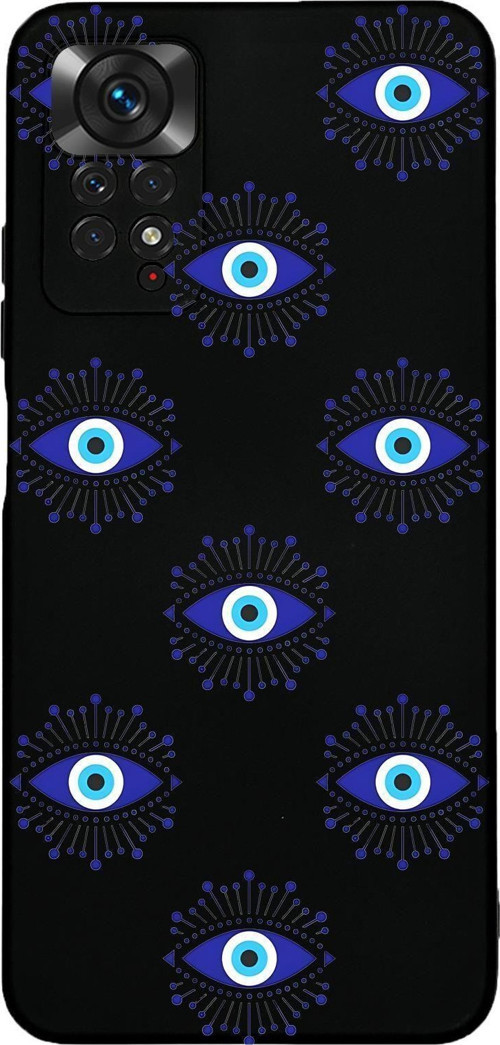 Xiaomi Redmi Note 11 Pro Uyumlu Mystic Aura Desenli Premium Silikonlu Lansman Telefon Kılıfı