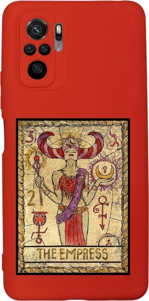 Xiaomi Redmi Note 10 Uyumlu The Empress Desenli Premium Silikonlu Lansman Telefon Kılıfı