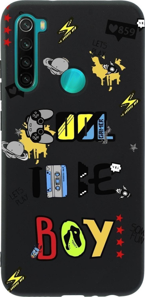 Xiaomi Redmi Note 8 Cool It Be Boy Premium Silikonlu Telefon Kılıfı