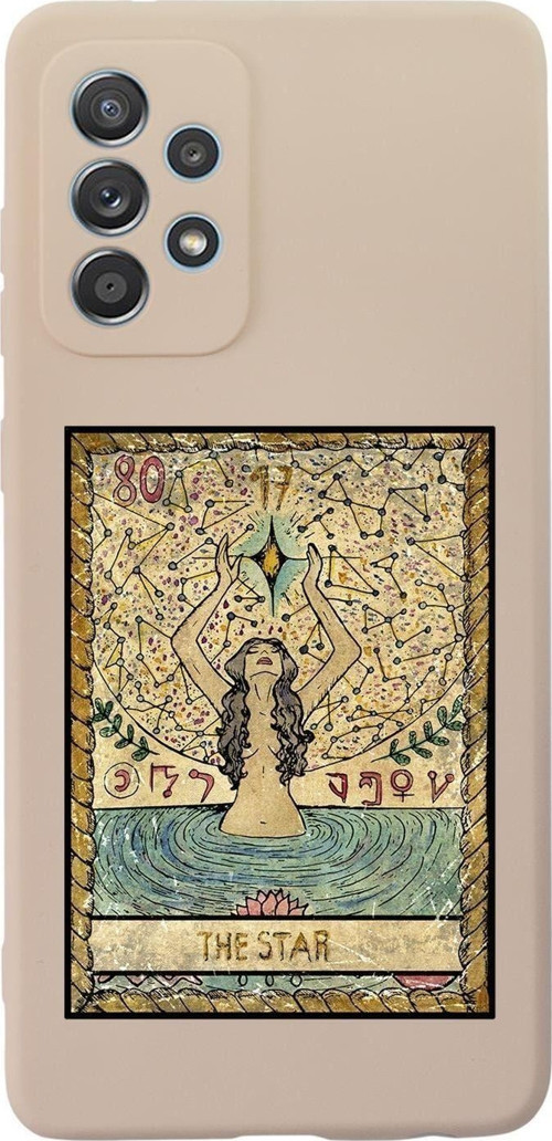 Samsung Galaxy A13 Uyumlu The Star Desenli Premium Silikonlu Lansman Telefon Kılıfı