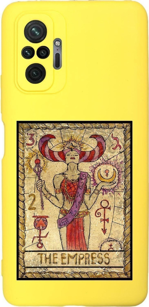 Xiaomi Redmi Note 10 Pro Max Uyumlu The Empress Desenli Premium Silikonlu Lansman Telefon Kılıfı