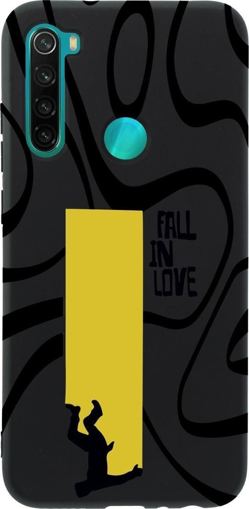 Xiaomi Redmi Note 8 Fall In Love Premium Silikonlu Telefon Kılıfı
