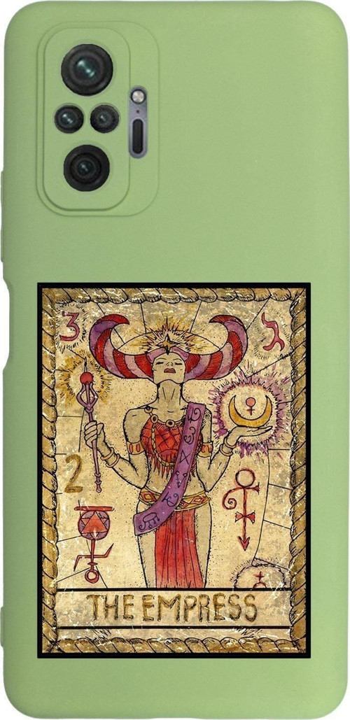 Xiaomi Redmi Note 10 Pro Max Uyumlu The Empress Desenli Premium Silikonlu Lansman Telefon Kılıfı