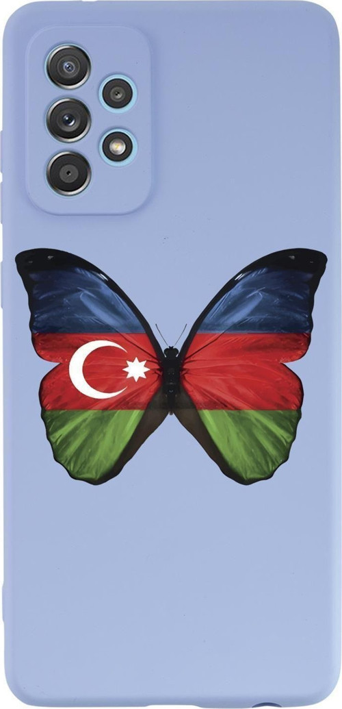 Samsung A73 Uyumlu Kepenek Desenli Premium Silikonlu Telefon Kılıfı