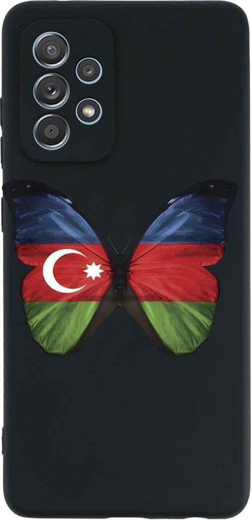 Samsung A73 Uyumlu Kepenek Desenli Premium Silikonlu Telefon Kılıfı