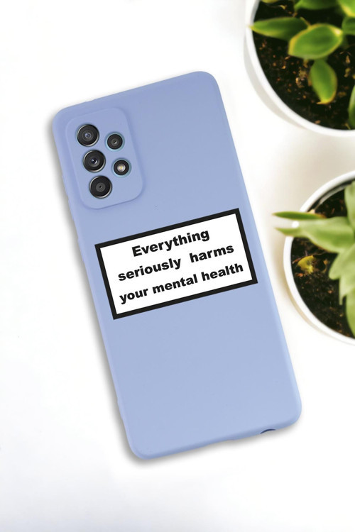 Samsung Galaxy A33 Uyumlu Everything Desenli Premium Silikonlu Lansman Telefon Kılıfı