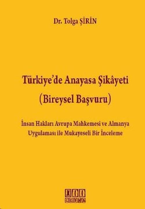 Türkiye'de Anayasa Şikayeti (Bireysel Başvuru)