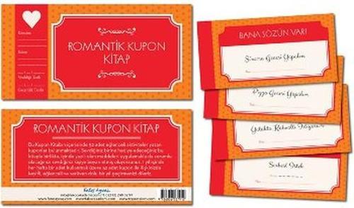 Romantik Kupon Kitap-52 adet
