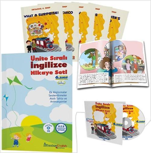 6. Sınıf Ünite Sıralı İngilizce Hikaye Seti