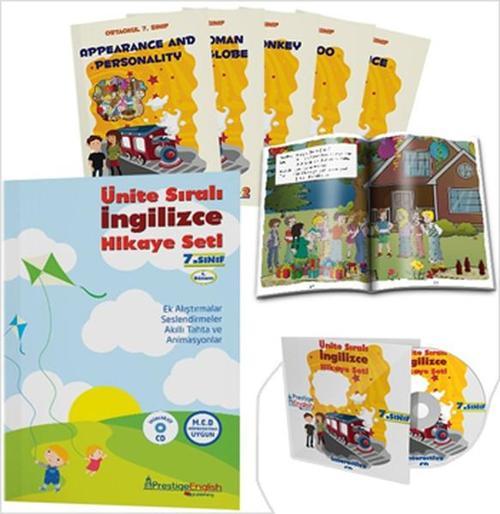 7. Sınıf Ünite Sıralı İngilizce Hikaye Seti