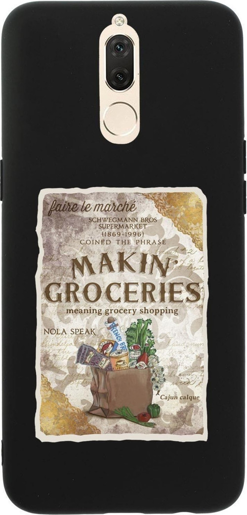 Huawei Mate 10 Lite Makin Groceries Premium Silikonlu Telefon Kılıfı