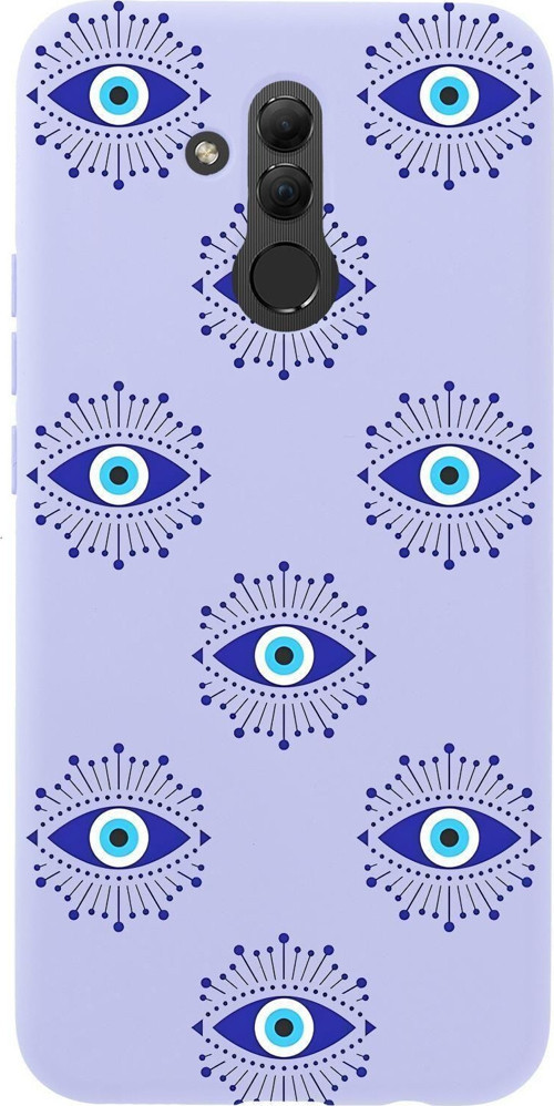 Huawei Mate 20 Lite Uyumlu Mystic Aura Desenli Premium Silikonlu Telefon Kılıfı