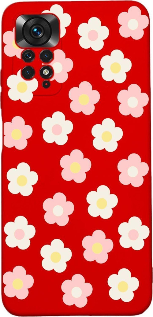 Xiaomi Redmi Note 12 Pro Uyumlu Uyumlu Minik Çiçekler Desenli Premium Silikonlu Lansman Telefon Kılı