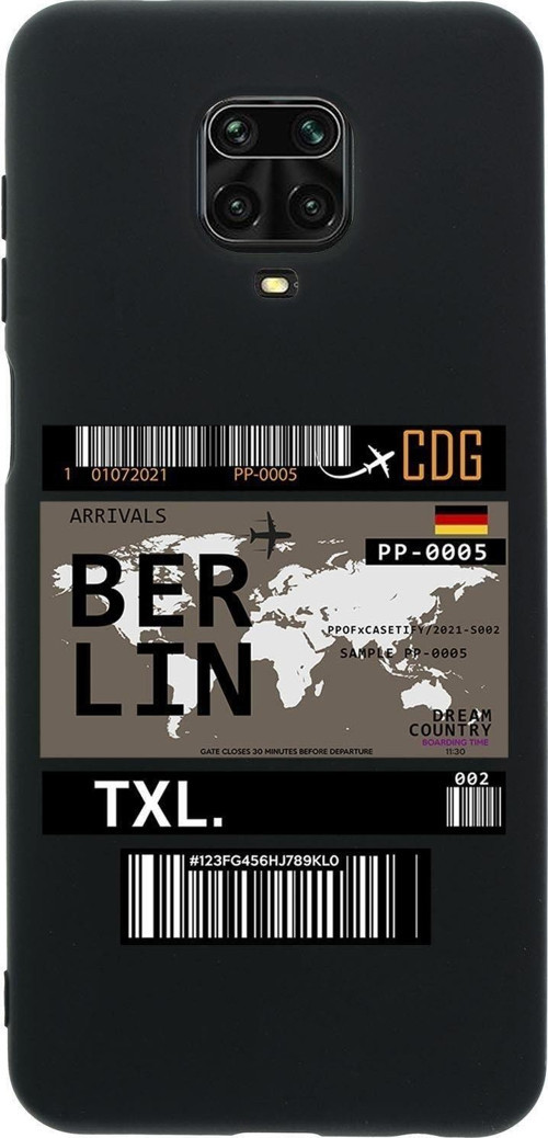 Xiaomi Redmi Note 9 Pro Berlin Premium Silikonlu Telefon Kılıfı