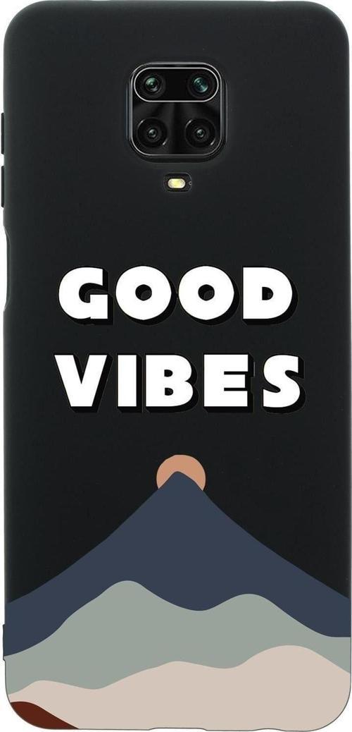 Xiaomi Redmi Note 9 Pro Good Vibes Premium Silikonlu Telefon Kılıfı