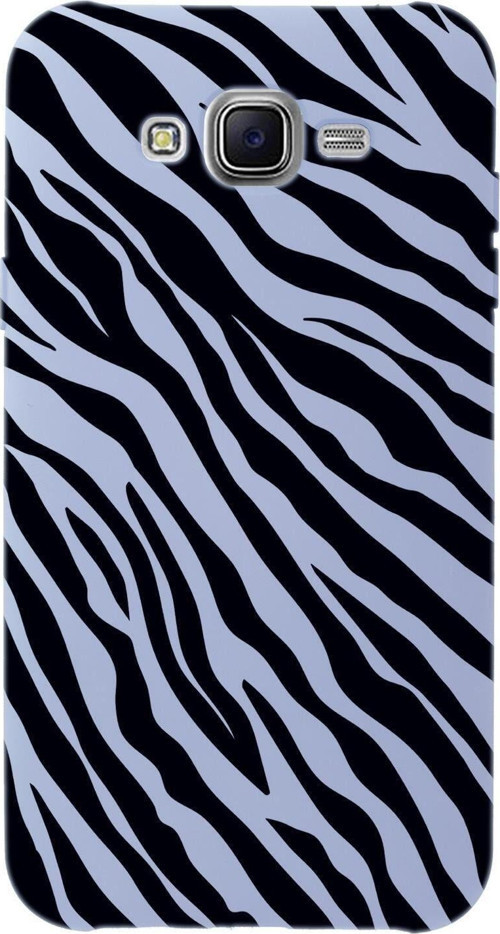Samsung J7 Zebra Pattern Premium Silikonlu Telefon Kılıfı