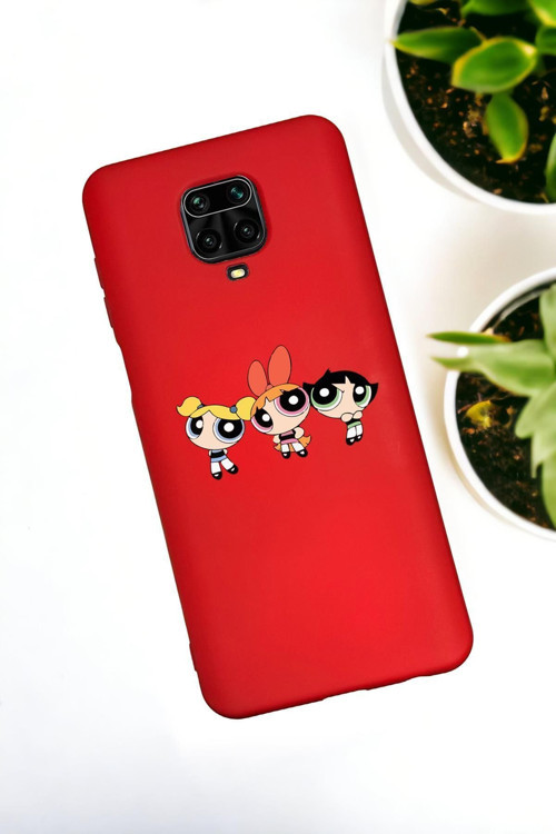 Xiaomi Redmi Note 9 Pro / Note 9S Uyumlu Powerpuff Girls Desenli Premium Silikonlu Lansman Telefon K