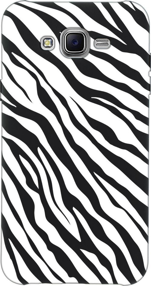 Samsung J7 Zebra Pattern Premium Silikonlu Telefon Kılıfı