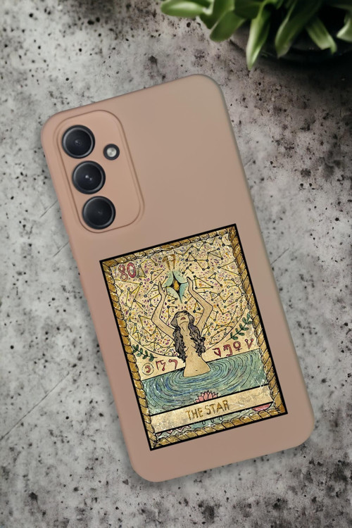 Samsung Galaxy A54 Uyumlu The Star Desenli Premium Silikonlu Lansman Telefon Kılıfı