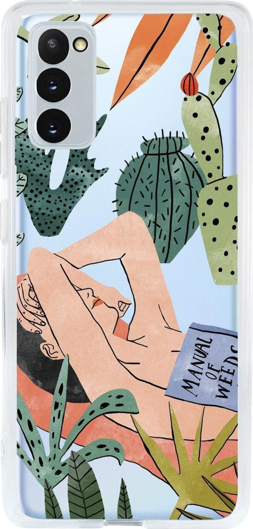 Samsung S20 Fe Uyumlu Manual Of Weeds Premium Şeffaf Silikon Kılıf