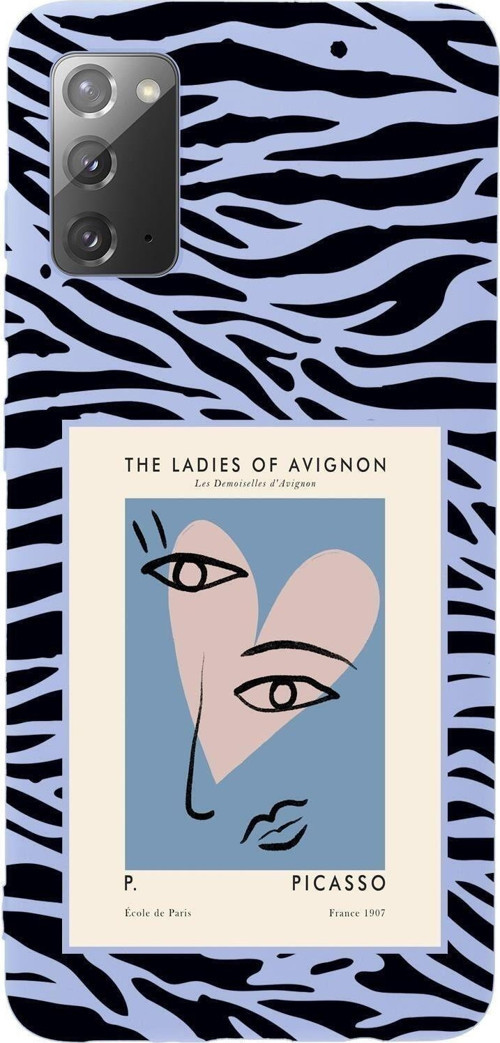 Samsung Note 20 Picasso The Ladies Of Avignon Premium Silikonlu Telefon Kılıfı
