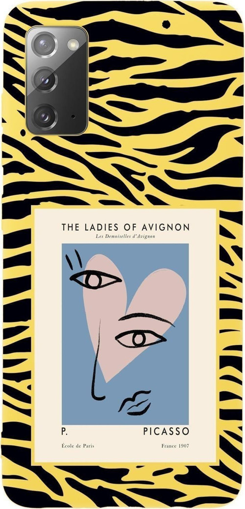Samsung Note 20 Picasso The Ladies Of Avignon Premium Silikonlu Telefon Kılıfı