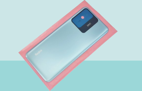 - Xiaomi Redmi NOTE 12S Arka Kapak Batarya Kapağı - MAVİ