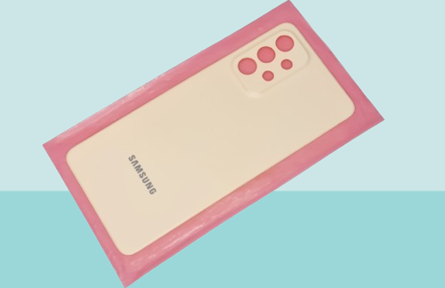 - Samsung Galaxy A33 Arka Kapak Batarya Kapağı - PEMBE
