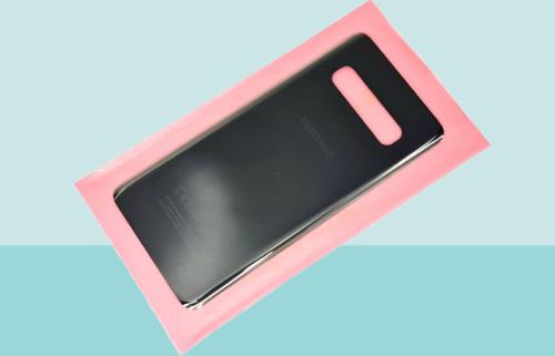 - Samsung Galaxy S10 Arka Kapak Batarya Kapağı - SİYAH