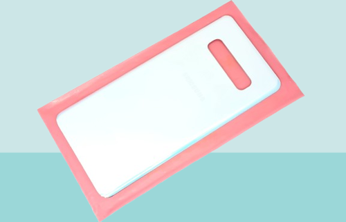 - Samsung Galaxy S10 PLUS Arka Kapak Batarya Kapağı -  BEYAZ