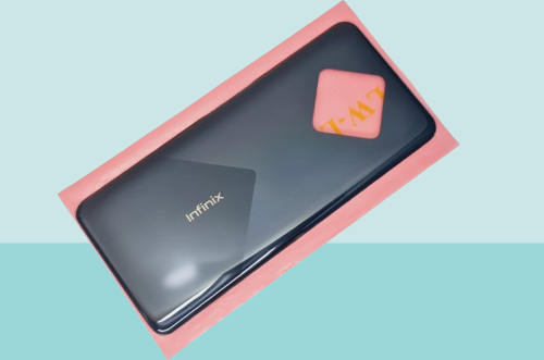 - Infinix ZERO 8 Arka Kapak Batarya Kapağı - SİYAH