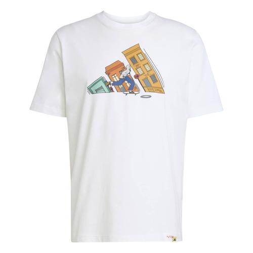 Erkek Günlük T-Shırt Doodle Hunt Skate Graphic Tee Jm6499