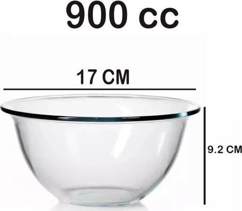 59414 Arda Türkmen Borcam Hazırlık Karıştırma Kabı Kasesi 17cm 900cc