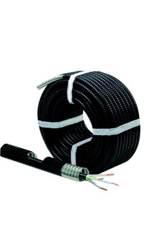 Çet-San 18 Lik Izoleli Çelik Spiral Boru (Klavuz Telli 50 Mt.)
