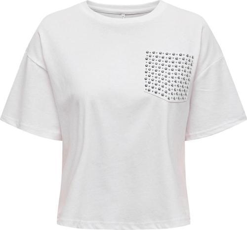 Onlterza S/S O-Neck Top Box Kadın T-shirt 15343834