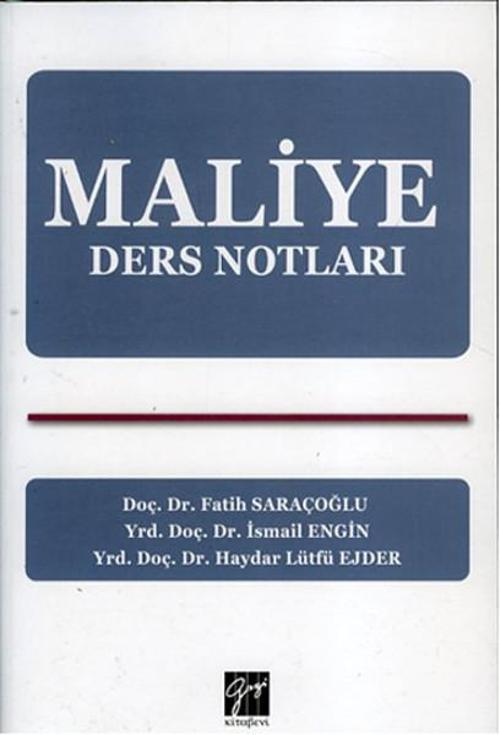 Maliye Ders Notları