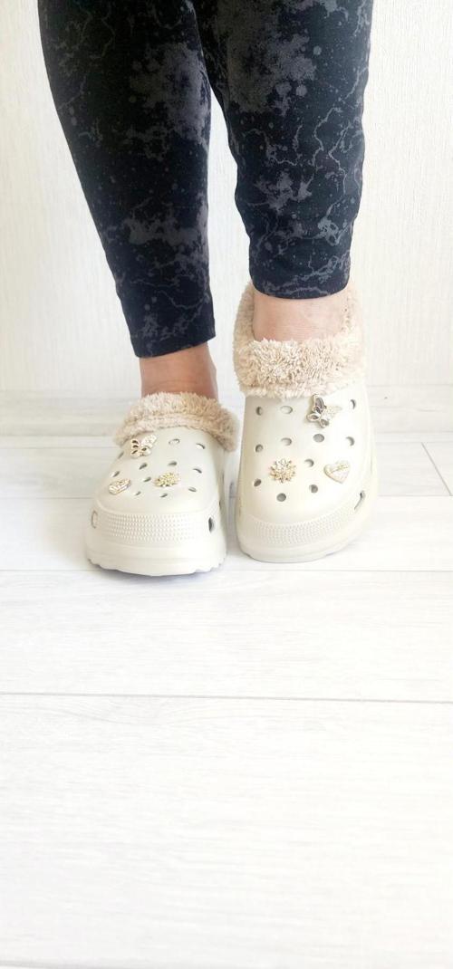 İçi Kürklü Taşlı Şık Doktor Hemşire Aşcı Terliği