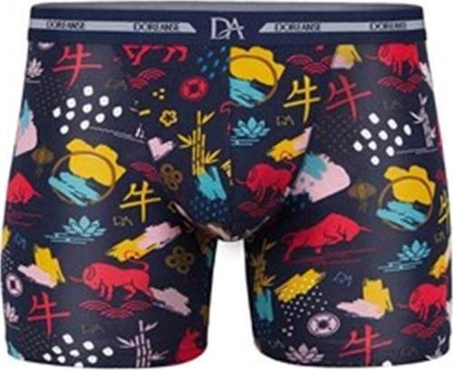 Baskılı  Normal Paça Boxer