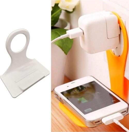 Universal Mobil Şarj Priz Askısı Ve Telefon Tablet Tutucu Stand