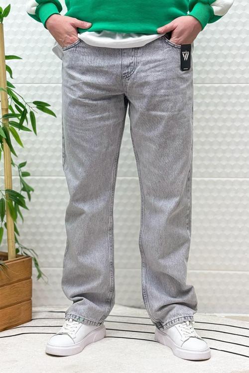 Erkek Beli Lastikli Rahat Kullanım Baggy Kot Pantolon