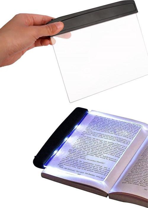 Kitap Arası Okuma Işığı Led Panel Kitap Okuma Lambası Işıklı Kitap Ayracı Gece Kitap Okuma Işığı