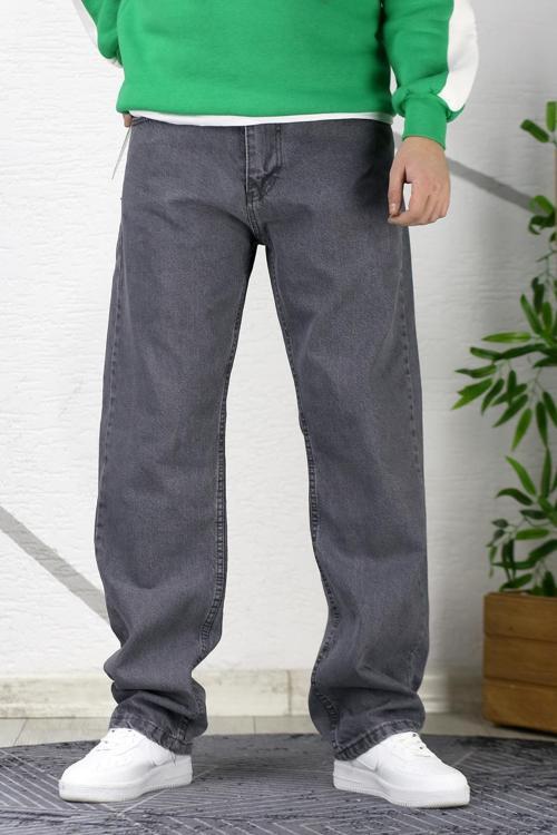 Erkek Baggy Bol Kesim Kot Pantolon