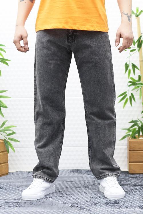 Erkek Baggy Bol Kesim Kot Pantolon